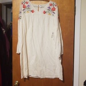 Old Navy Lined linen dress